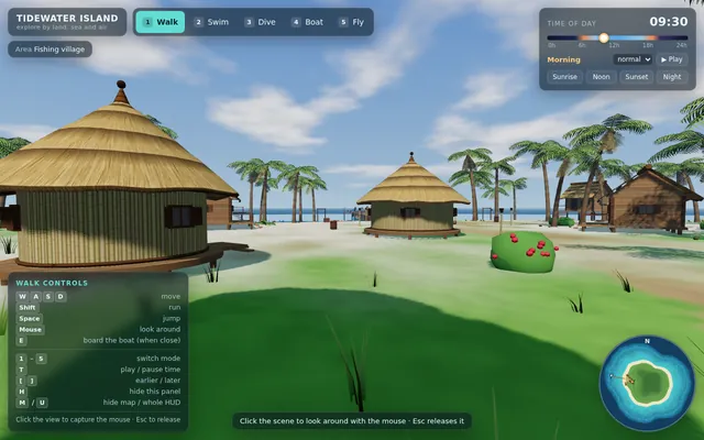 Threejs tidewater