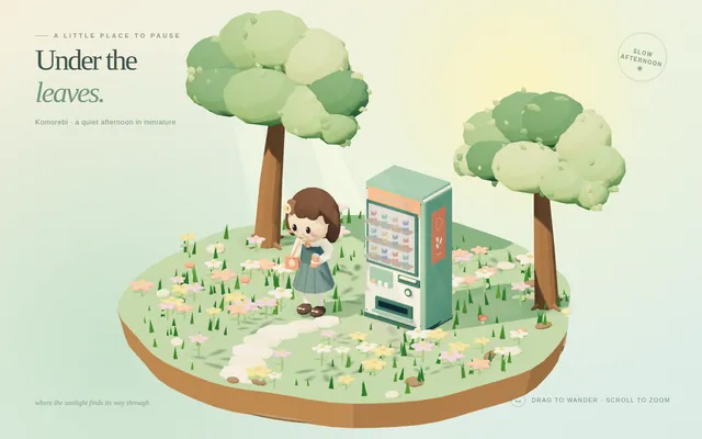 Threejs tiny anime world