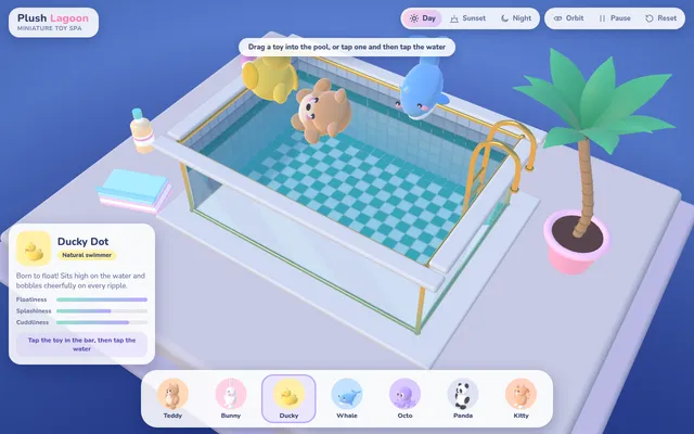 Claude Sonnet 5.5, Claude Code: Toy pool water