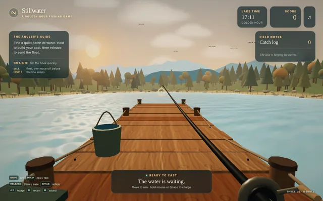 Webgpu fishing game