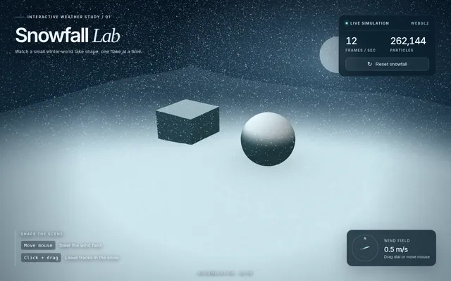 Webgpu snow physics