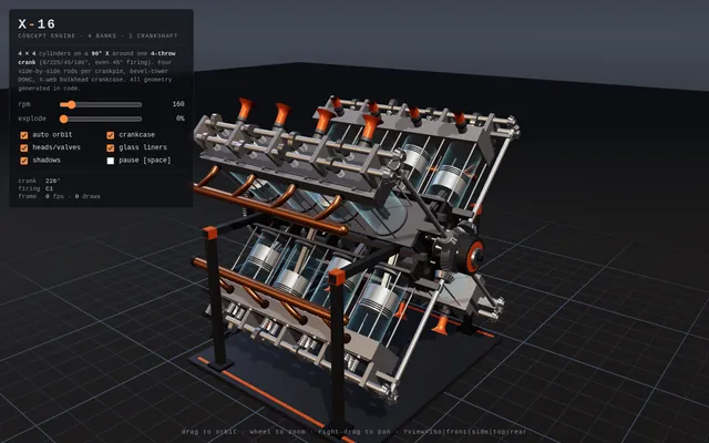 X16 engine